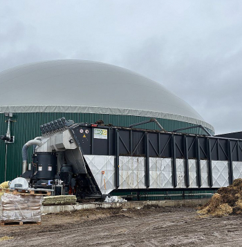 Naukšēnu biogāzes rūpnīca. Naukšēnu biogāzes rūpnīca.