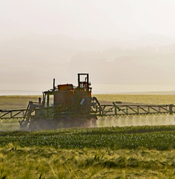 Lauku mēslošana pavasarī.