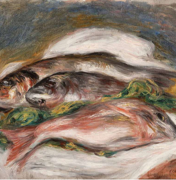 Renuāra darbs "Zivis".