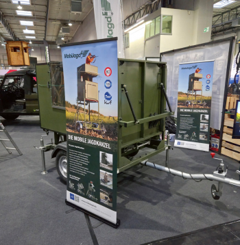 Tornītis transporta pozīcijā.