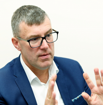 Aviokompānijas "airBaltic" padomes priekšsēdētājs Andrejs Martinovs.