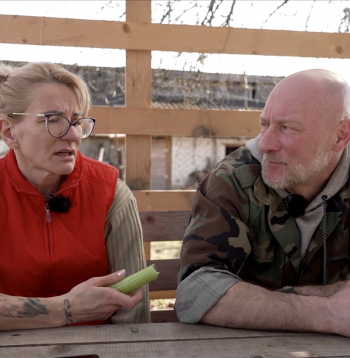 Vendija un Pāvels Karalkini.