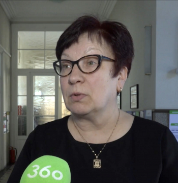 Vidzemes slimnīcas arodbiedrības vadītāja Inta Sīka.