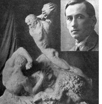 K. Jansons un viņa 1925. gada diplomdarbs "Kentauru cīņa".