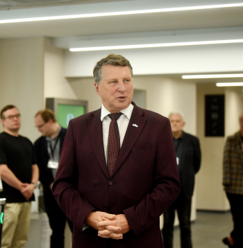 Latvijas Basketbola savienības prezidents Raimonds Vējonis.