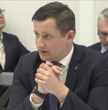 Ekonomikas ministrijas parlamentārais sekretārs Jurģis Miezainis.