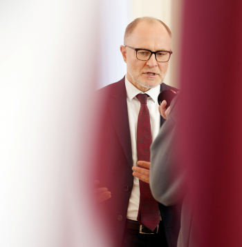 Aizsardzības ministrs Andris Sprūds.