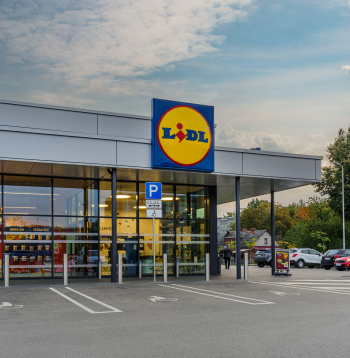 Lidl veikals. Ilustratīvs attēls.
