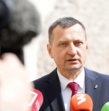 No amata atstādinātais zemkopības ministrs Armands Krauze.