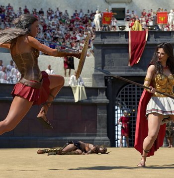 Sievietes gladiatores