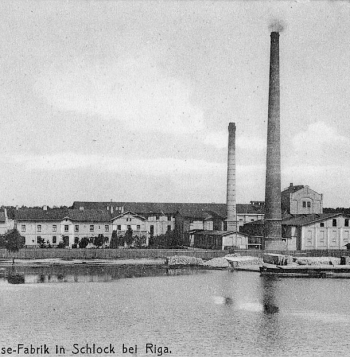 Slokas papīrfabrika 19./20. gs. mijā.