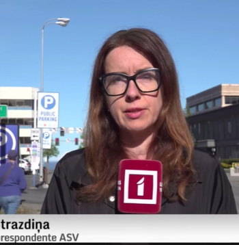 Ina Strazdiņa Aļaskā. 