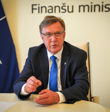 Finanšu ministrs Māris Kučinskis.