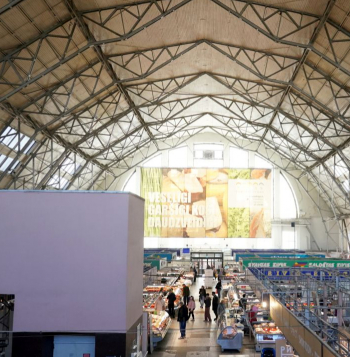Rīgas Centrāltirgus paviljons.