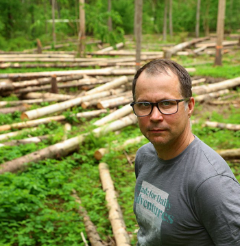 Ogres novada pašvaldības Tūrisma, sporta un atpūtas kompleksa "Zilie kalni" attīstības aģentūras direktora vietnieks Armands Pivors: "Mizgraužu radītā posta novēršanai bija jāatrod cits atrisinājums – pēc bojāto koku nociršanas tie bija jāaizvāc."