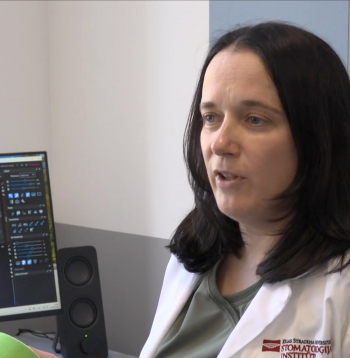 Anda Slaidiņa, RSU Vispārējās zobārstniecības katedras vadošā pētniece, projekta OsteoXplore vadītāja.