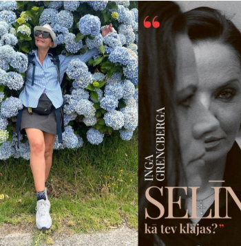 Inga Grencberga šovasar Santjago ceļā. Inga Grencberga šovasar Santjago ceļā.