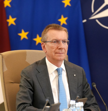 Valsts prezidents Edgars Rinkēvičs.