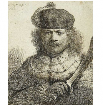 Viens no Rembranta van Reina (1606–1669) pašportretiem. Viens no Rembranta van Reina (1606–1669) pašportretiem.
