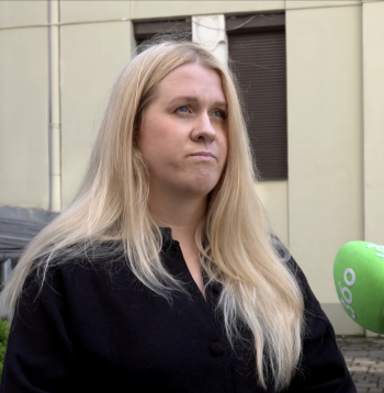 Biedrības Patvērums "Drošā māja" sociālā darbiniece Ilze Norvaiša.