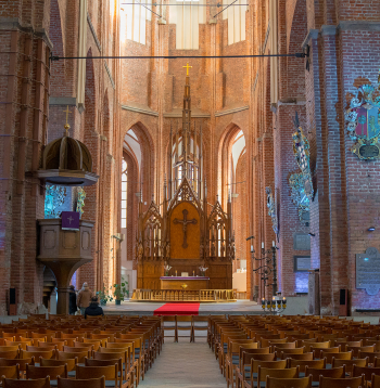 Sv. Pētera baznīcā Rīgā.