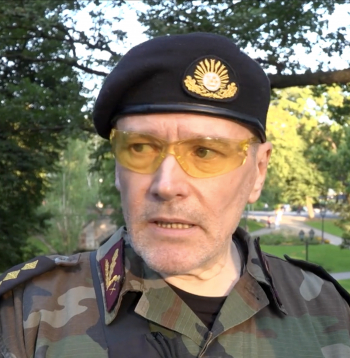 Latvijas Aizsargu organizācijas priekšnieks Gatis Ulmanis.