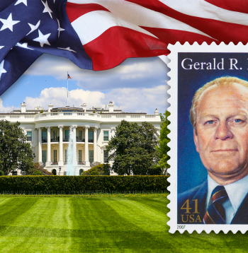 38. ASV prezidents Džeralds Fords.