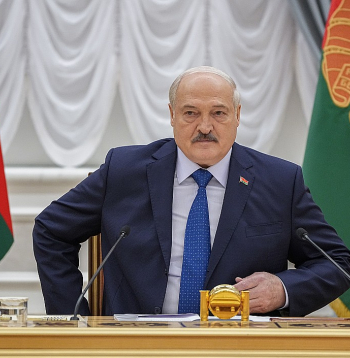 Baltkrievijas diktators Aleksandrs Lukašenko.