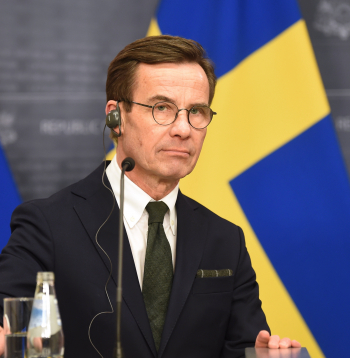 Zviedrijas Ministru prezidents Ulfs Kristersons.