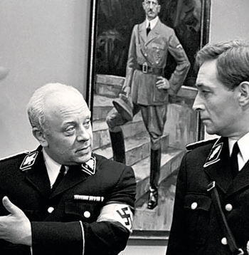 Gestapo šefa Millera lomas atveidotājs Leonīds Broņevojs nemaz neatbilda savam reālajam prototipam.