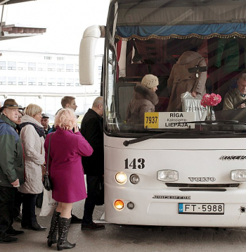 Pasažieru autobuss. 