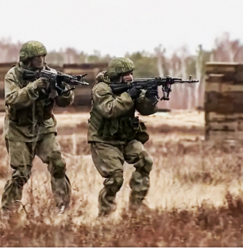 Krievijas karavīri. 