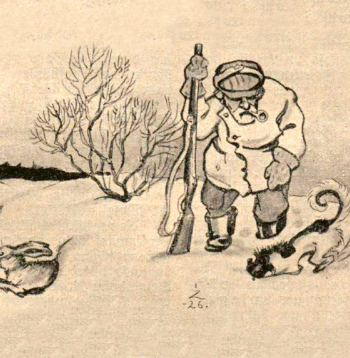 Ilustrācija izdevumā Mednieks un Makšķernieks (01.04.1931.)
