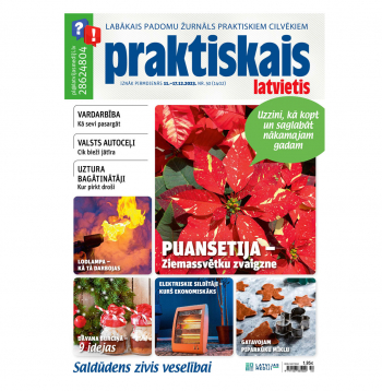 Žurnāla "Praktiskais Latvietis" jaunais numurs. 11.12.-17.12.
