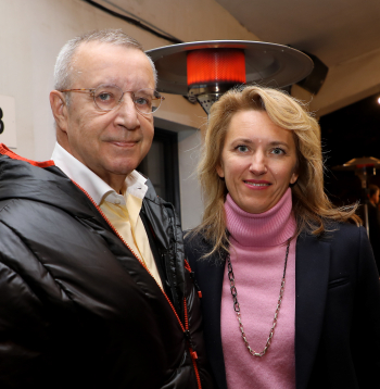 Tomass Hendriks un Ieva Ilvesa.