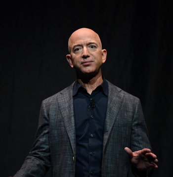 ASV interneta giganta "Amazon" vadītājs Džefs Bezoss.