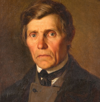V. P. Vereščagins. Kārļa Fridriha Hūna (1799-1875) portrets.