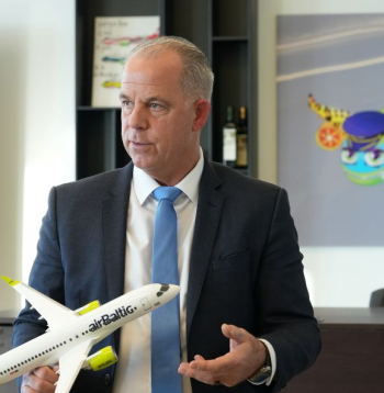 "Air Baltic" prezidents un izpilddirektors Martins Gauss.