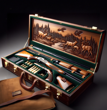 Pārvadājot ieroci, vienmēr jāatceras par drošību.