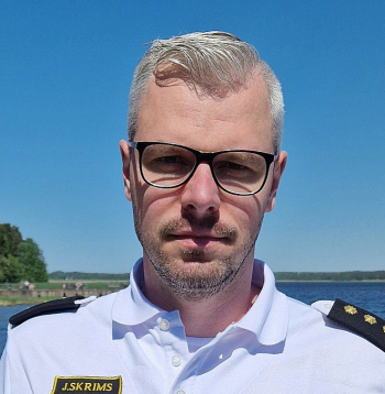 Rīgas valstspilsētas pašvaldības policijas (RPP) Drošības uz ūdens pārvaldes glābšanas un sabiedriskās kārtības nodrošināšanas nodaļas priekšnieks Jānis Skrims.