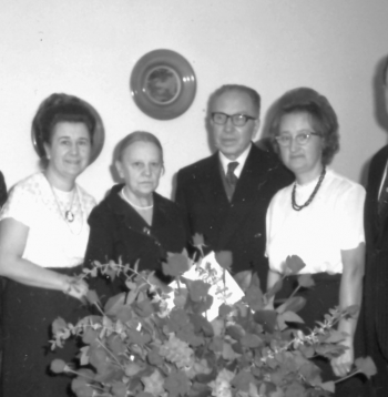 Mārtiņš un Dzidra Ikvildi (no kreisās), Doroteja un Mārtiņš Asari, Aina un Voldemārs Paegles. 