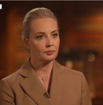 Jūlija Navaļnaja intervijā BBC.