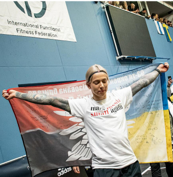 Kornēlija Dudaite – par Ukrainu un pret Krieviju ne tikai vārdos, bet arī darbos.