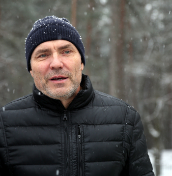 Uzņēmuma "Žagarkalns" īpašnieks Juris Žagars.