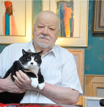 Jānis Peters savās mājās 2019. gada jūnijā.