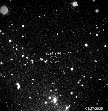 Par asteroīdu "2024 YR4" pagaidām daudz nav zināms. Tā diametrs varētu būt 40 līdz 90 metru.