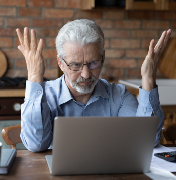 Pensionārs. Ilustratīvs attēls.