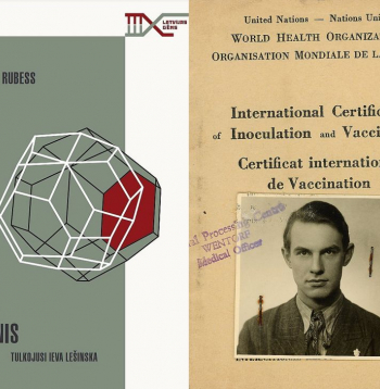 Starptautiskais vakcinācijas sertifikāts ir viena no nedaudzajām Bruno Rubesa fotogrāfijām dažādo nometņu periodā.