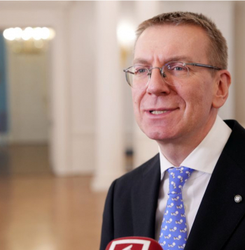 Valsts prezidents Edgars Rinkēvičs.