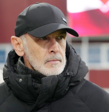 Latvijas Nacionālās futbola izlases galvenais treneris Paolo Nikolato.